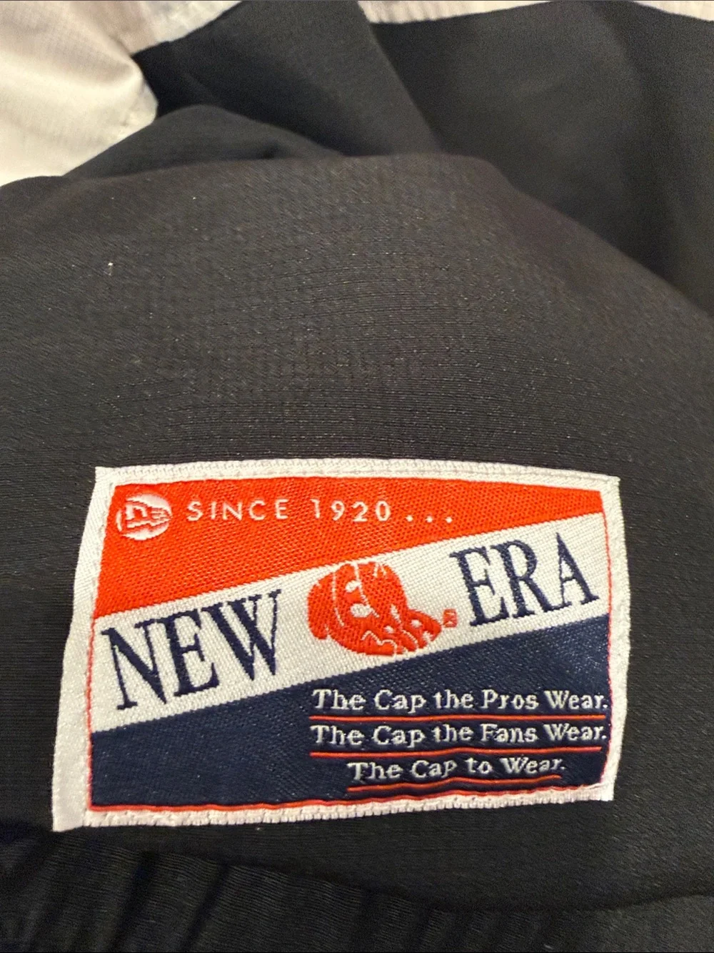 New Era Red White Black Chicago Blackhawks Pullover Jacket